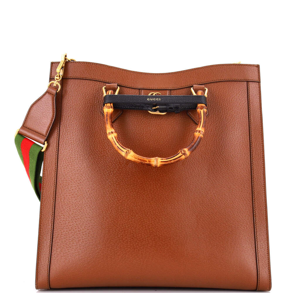 Gucci Large Diana NM Bamboo Handle Tote